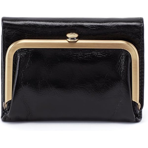 Amazon.com: HOBO, Womens, Lumen Mini Wallet, Black, One Size